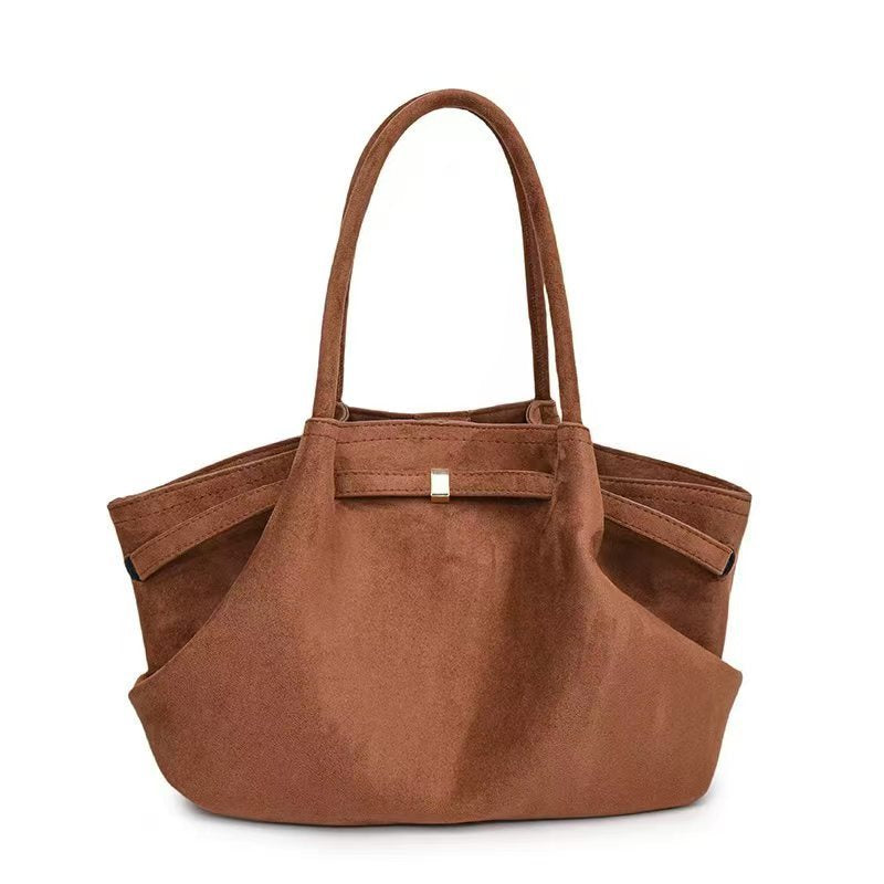 Elegant Soft Suede Tote Bag for Women
