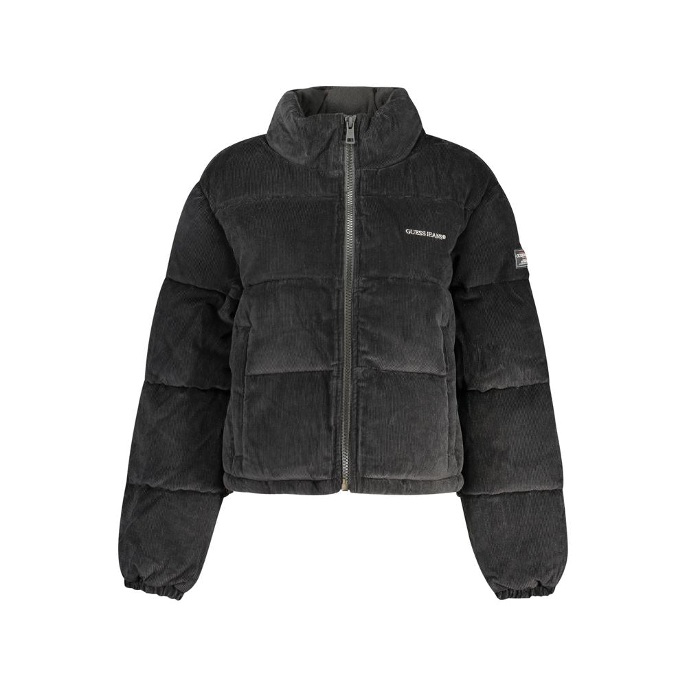Guess Jeans Women's Black Polyester Shell Jacket