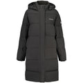 Guess Jeans Women's Black Polyester Full-Length Jacket