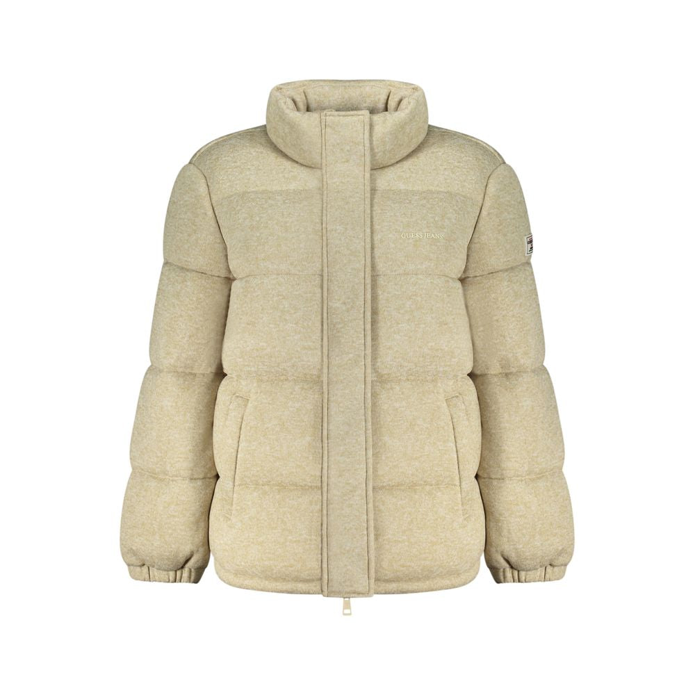 Guess Jeans Women's Beige Polyester Coat
