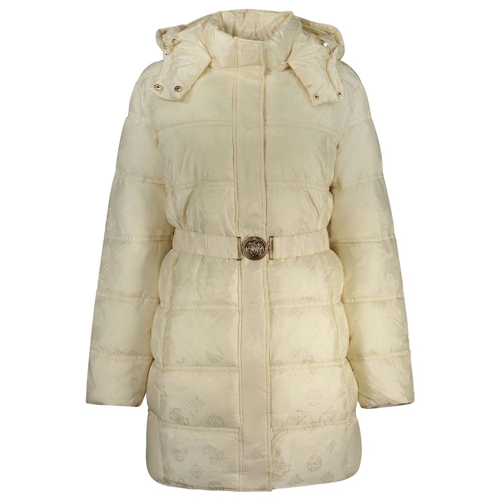 Guess Jeans Women's Beige Full-Length Jacket