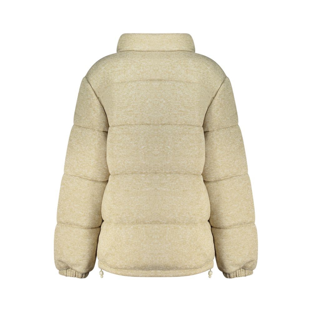 Guess Jeans Women's Beige Polyester Coat