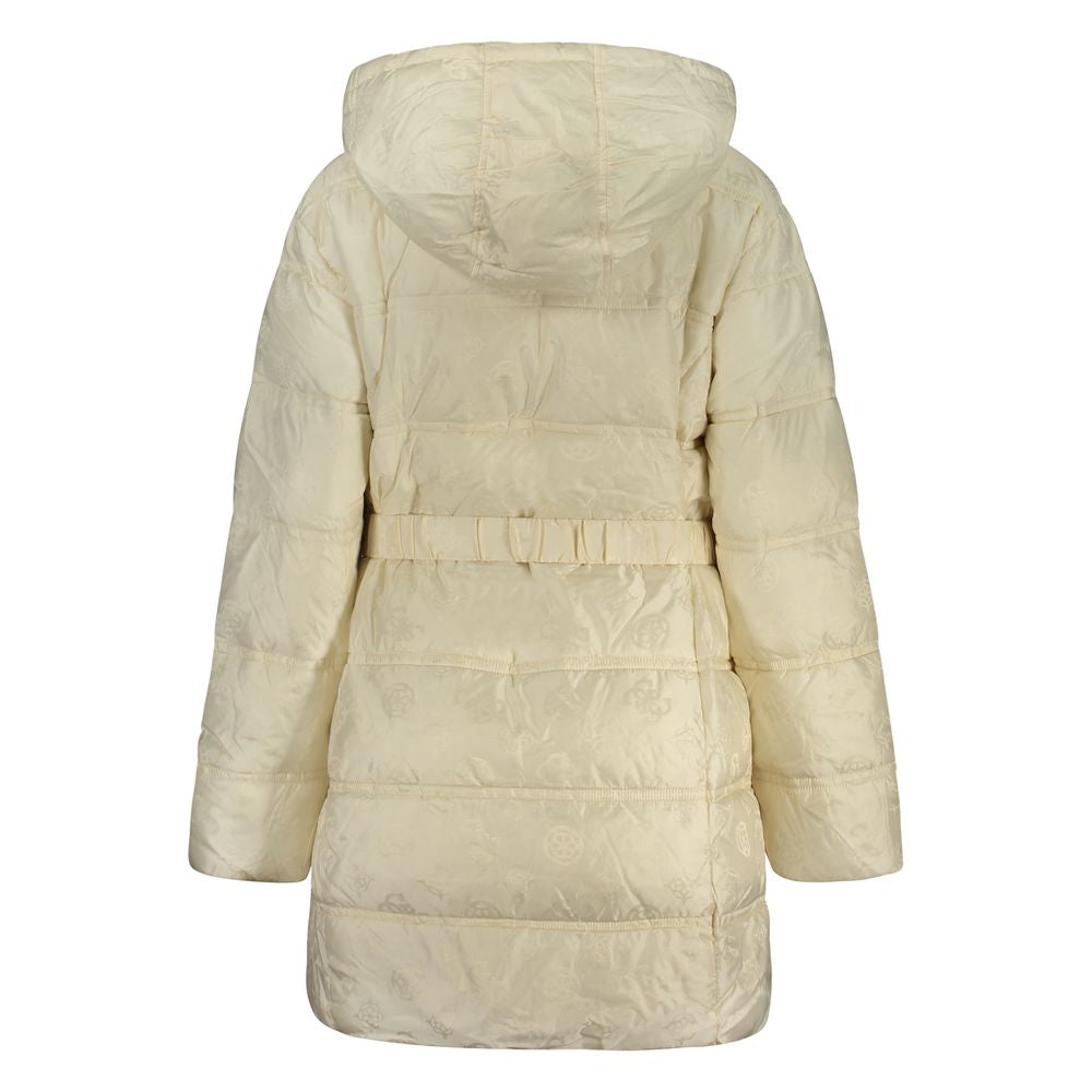 Guess Jeans Women's Beige Full-Length Jacket