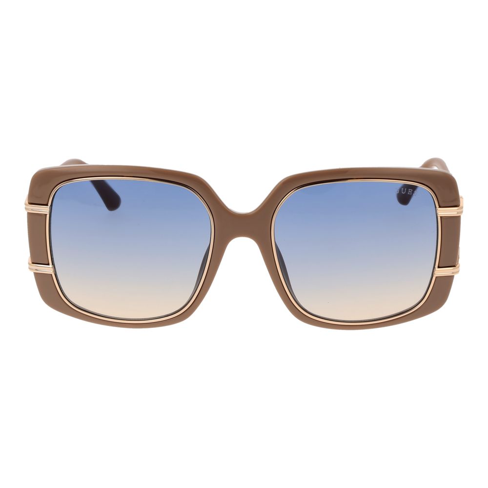 Guess Women's Brown Square Sunglasses