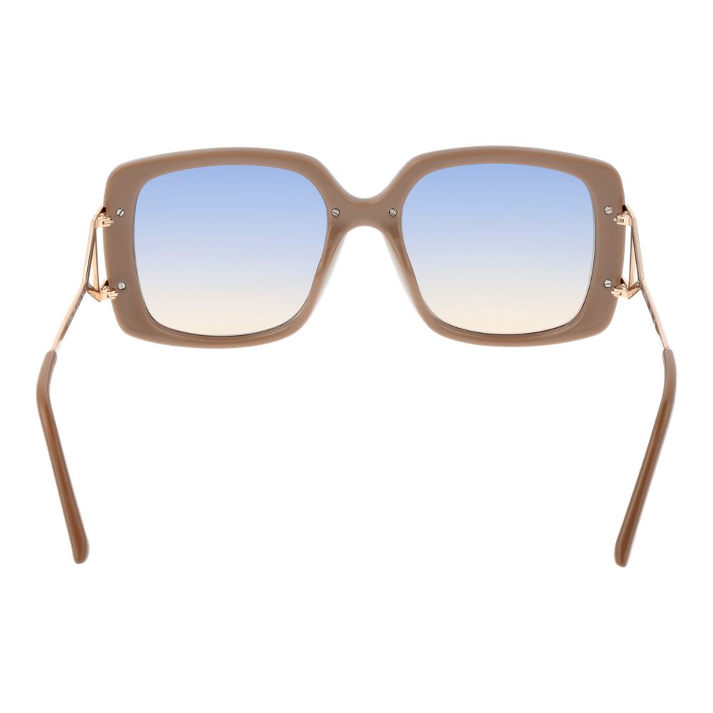 Guess Women's Brown Square Sunglasses