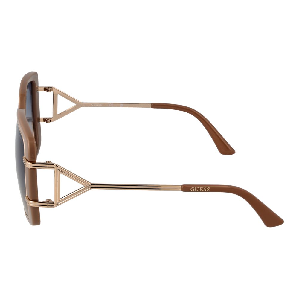 Guess Women's Brown Square Sunglasses