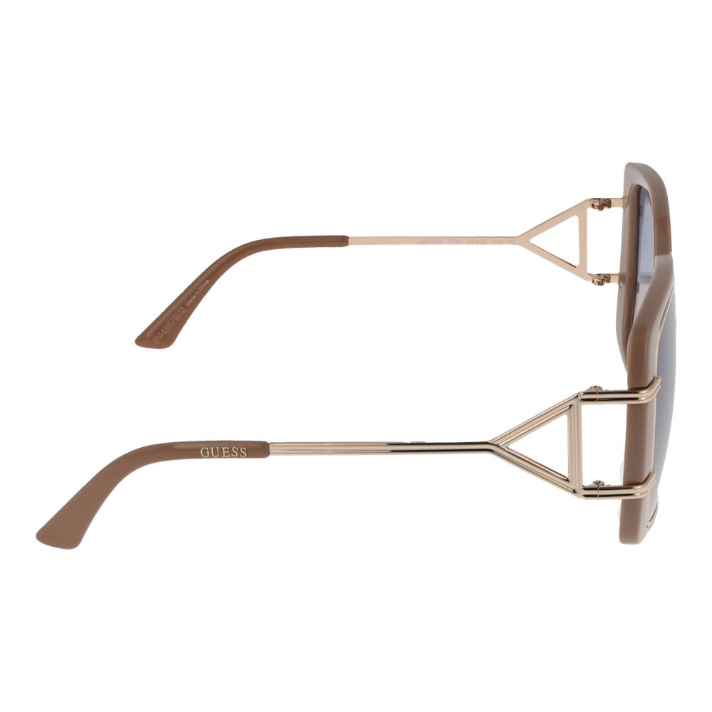 Guess Women's Brown Square Sunglasses