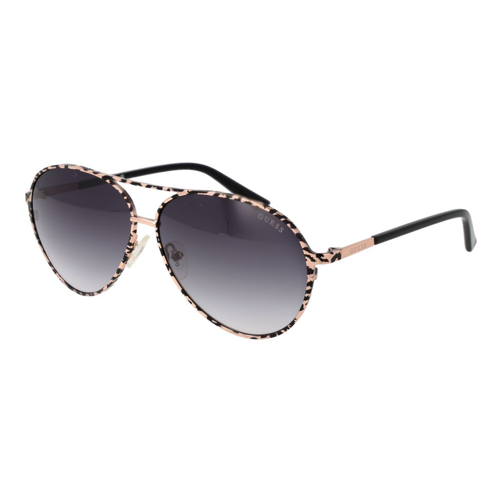 Guess GU7847 6028B Women's Black Aviator Sunglasses
