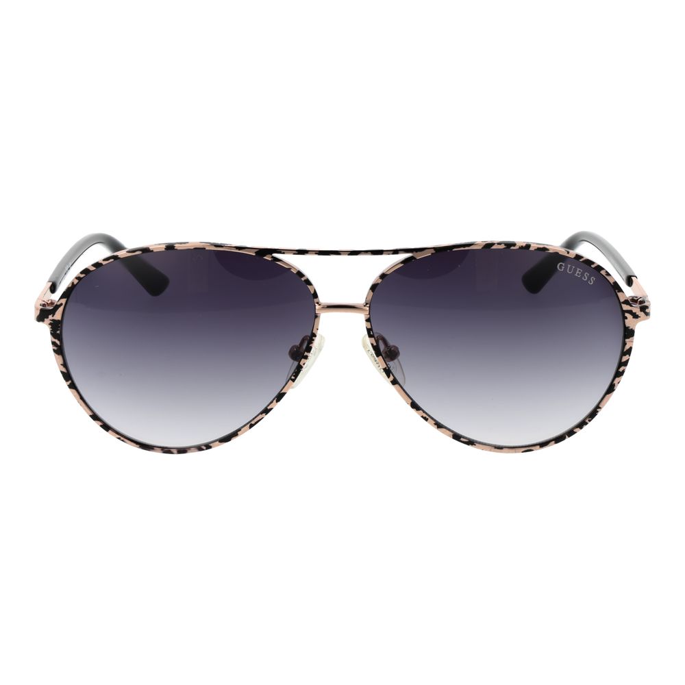 Guess GU7847 6028B Women's Black Aviator Sunglasses