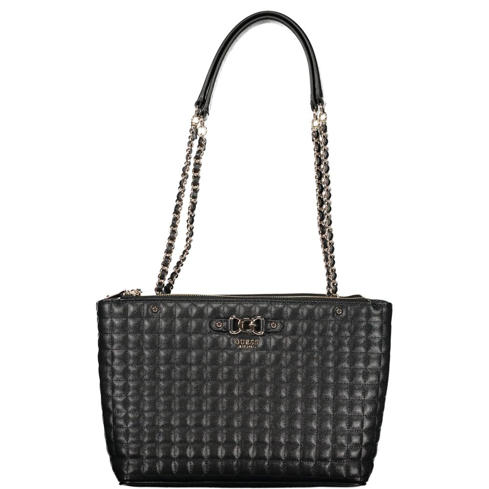 Guess Nadira Women's Black Chain Shoulder Bag