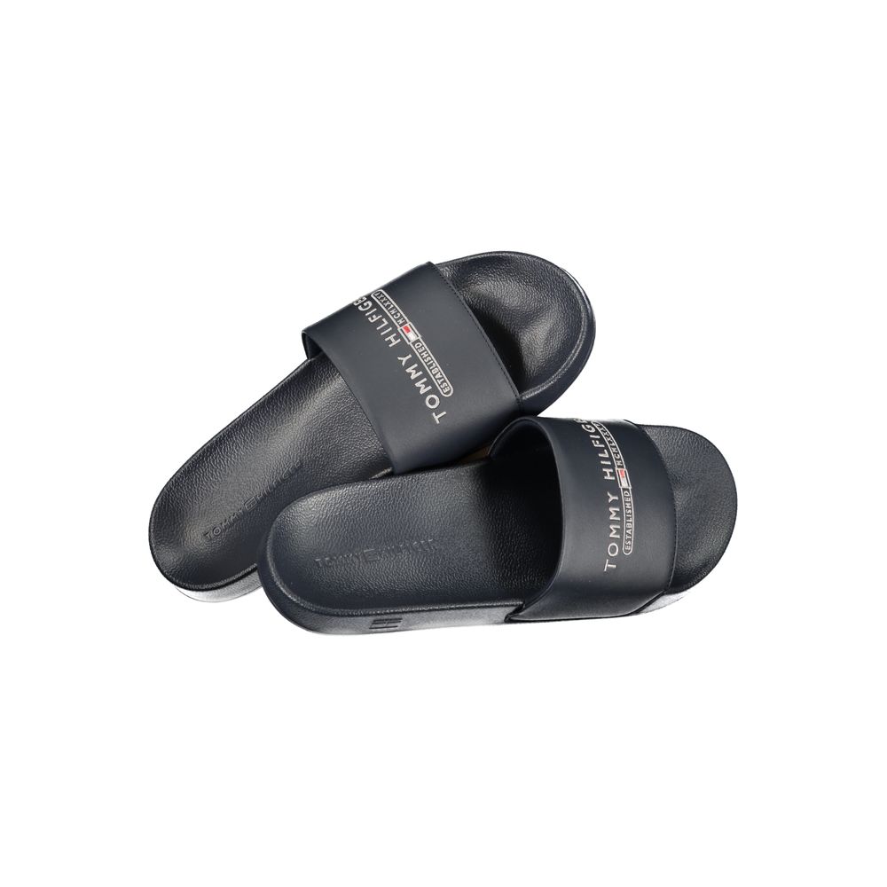 Tommy Hilfiger Men's Blue Polyurethane Sandals