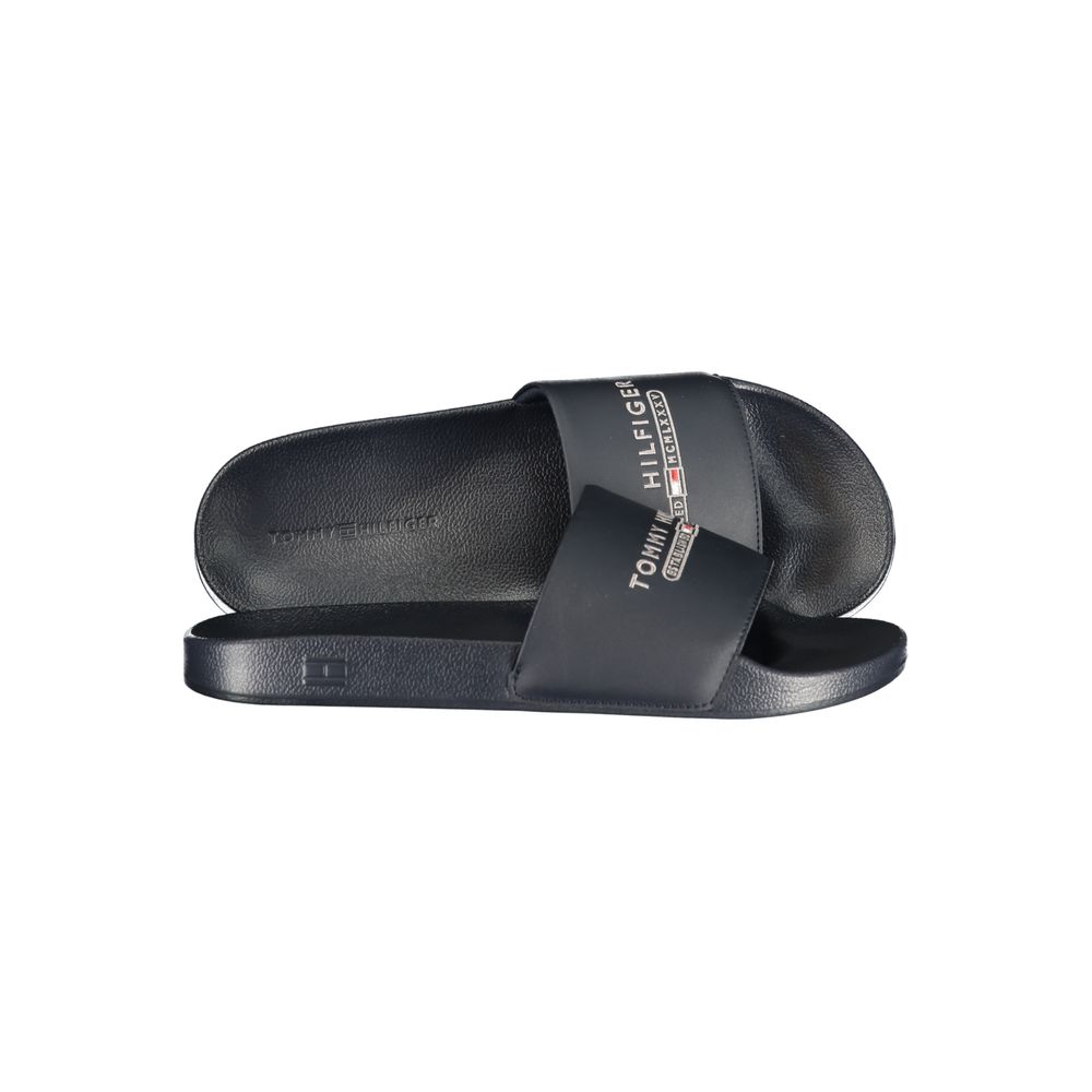 Tommy Hilfiger Men's Blue Polyurethane Sandals