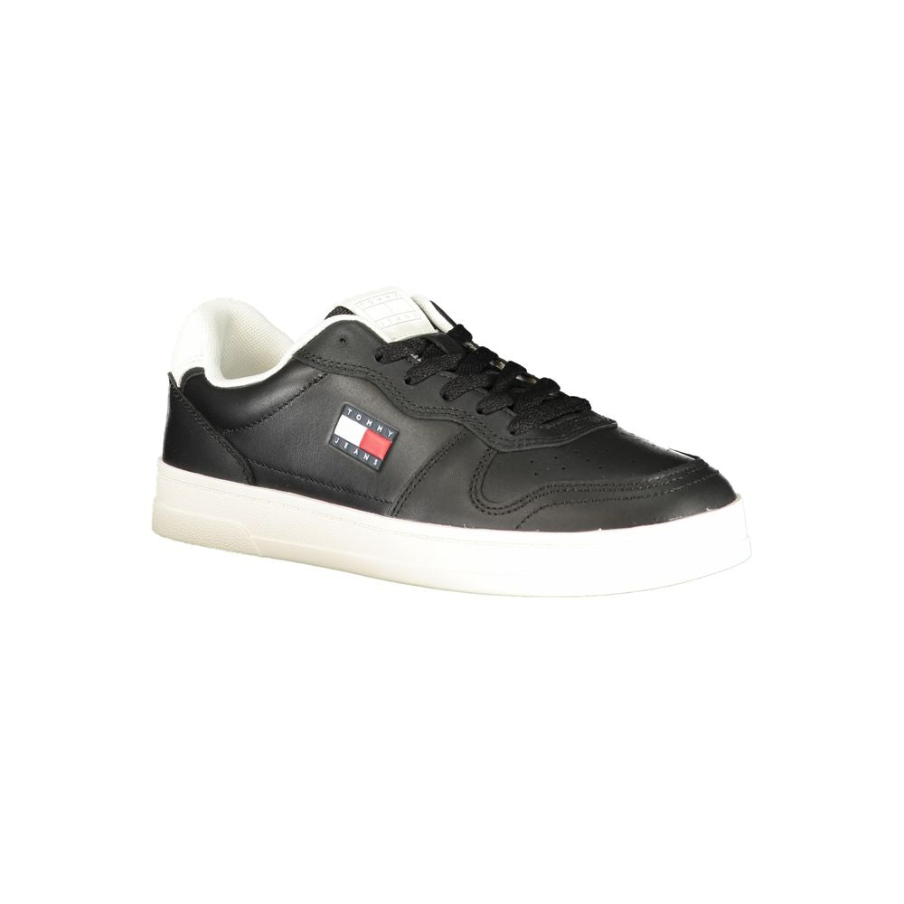 Tommy Hilfiger Women's Black Polyurethane Sneakers