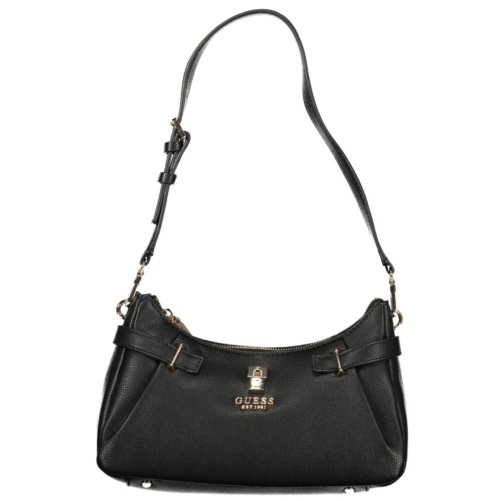 Guess Jeans Women's Black Polyurethane Handbag