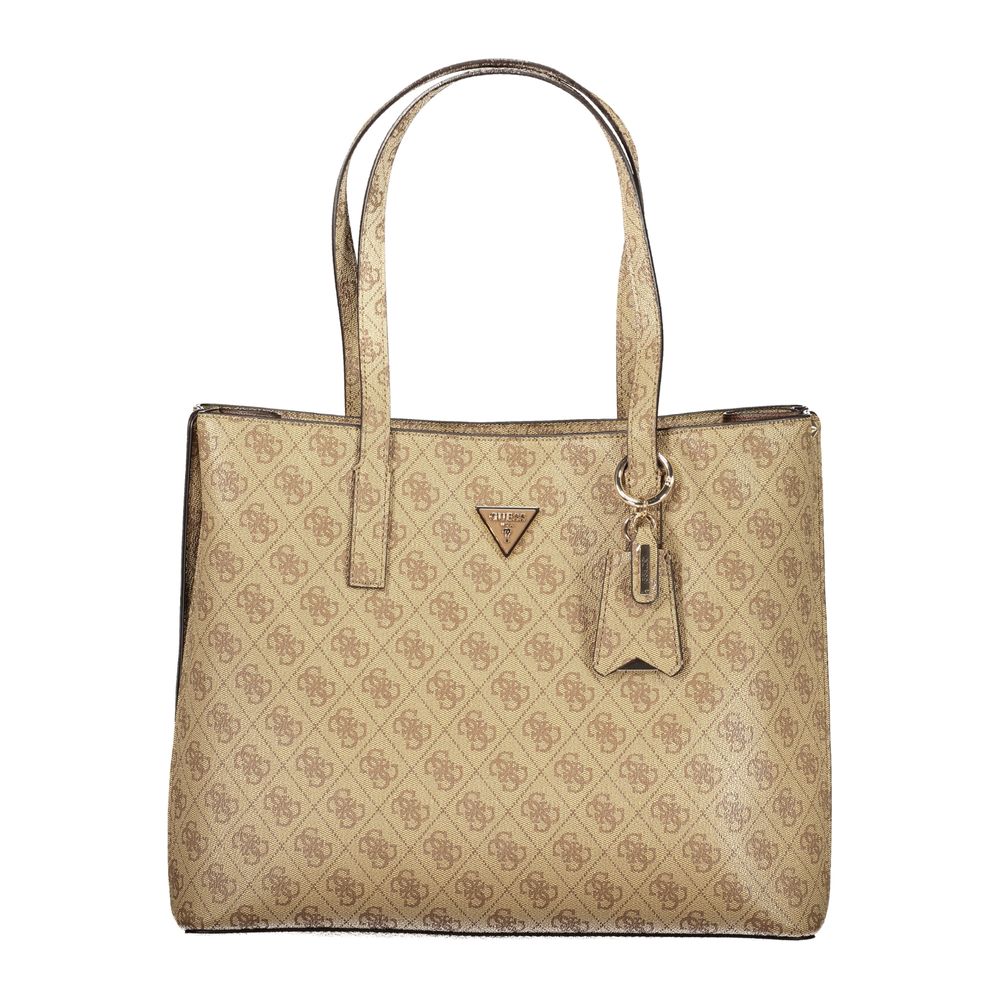 Guess Meridian II Women's Beige Handbag