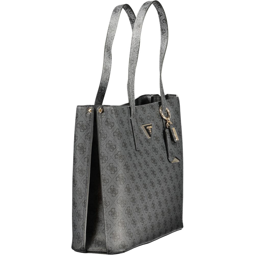 Guess Jeans Women's Black Polyurethane Handbag