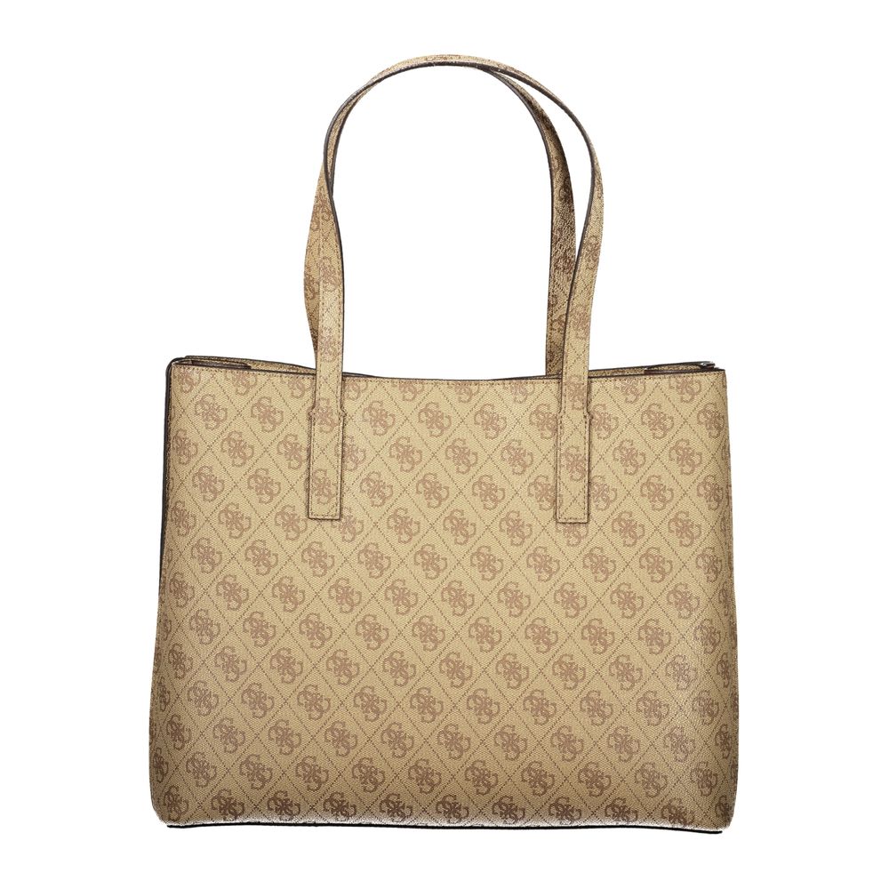 Guess Meridian II Women's Beige Handbag