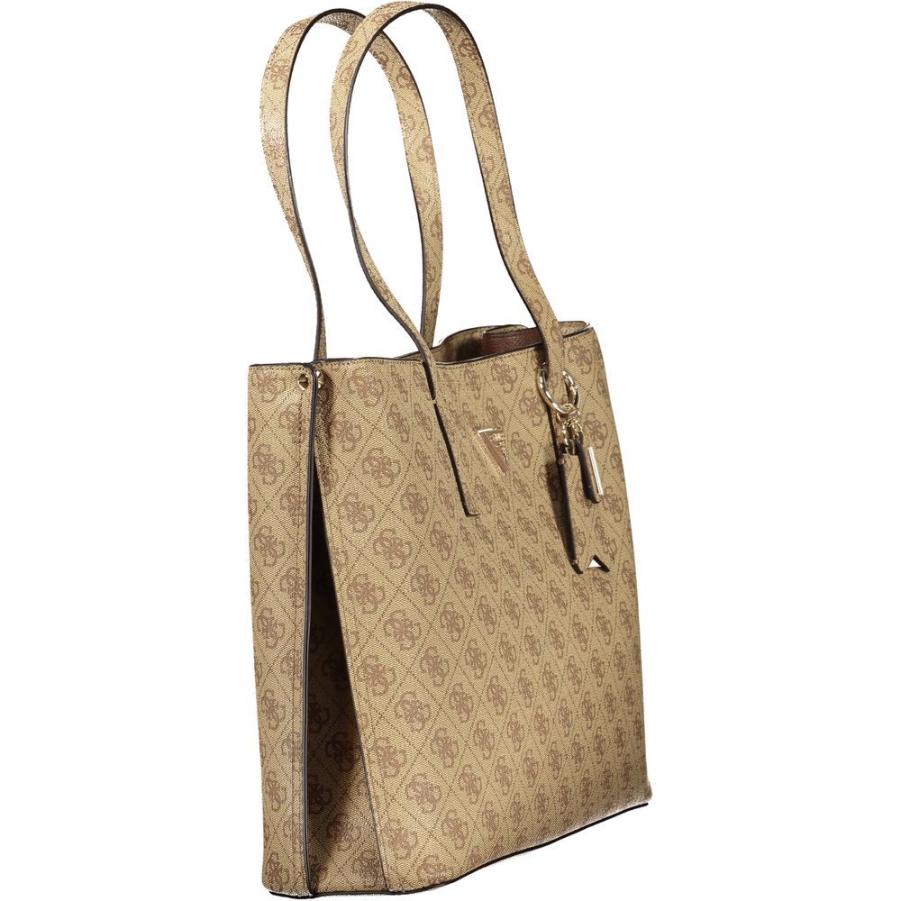 Guess Meridian II Women's Beige Handbag