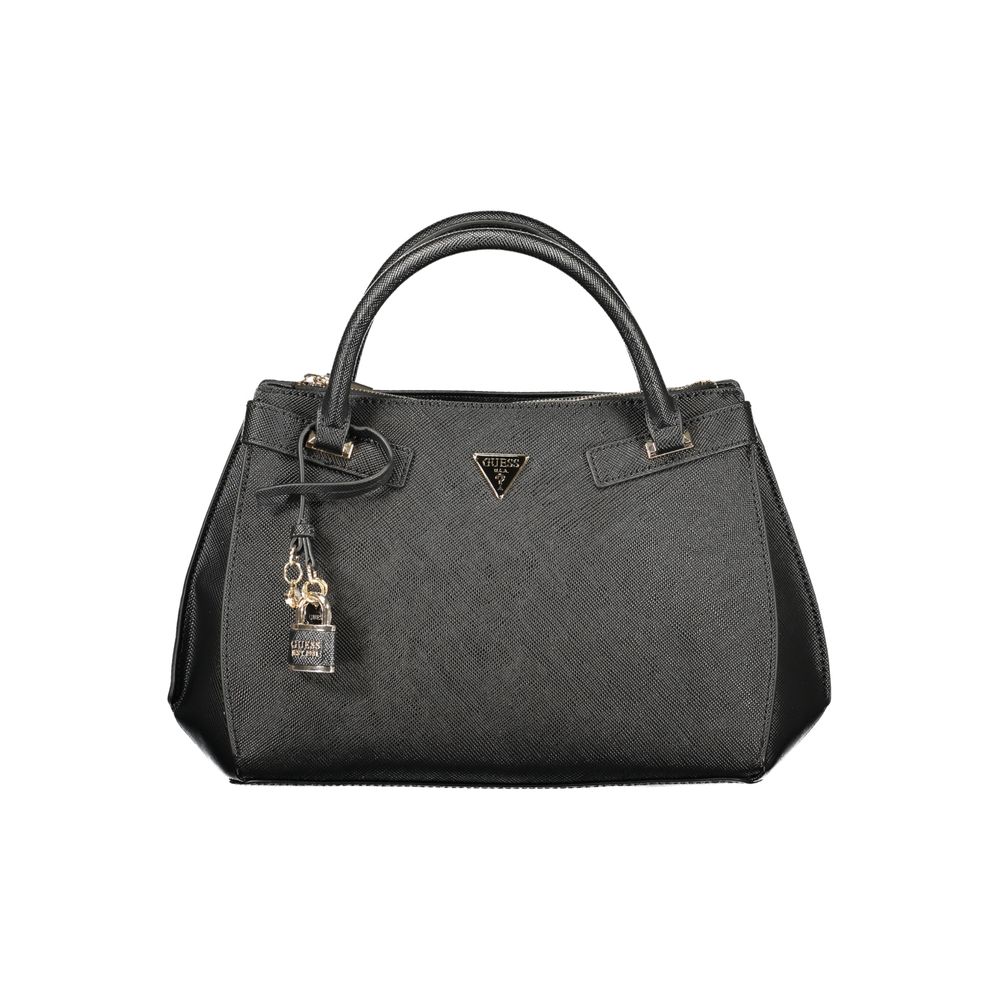 Guess Serenova Women's Black Chain Shoulder Bag