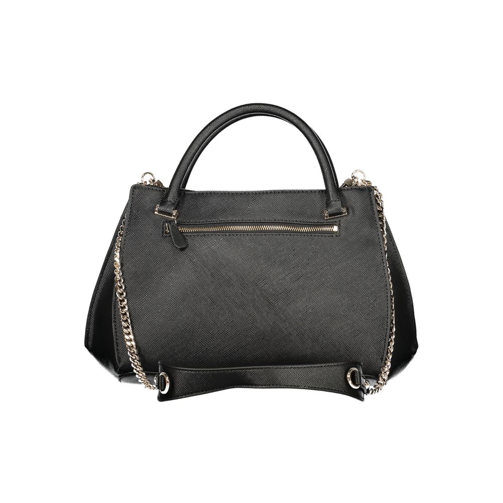 Guess Serenova Women's Black Chain Shoulder Bag