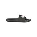 Tommy Hilfiger Men's Black Polyurethane Sandals