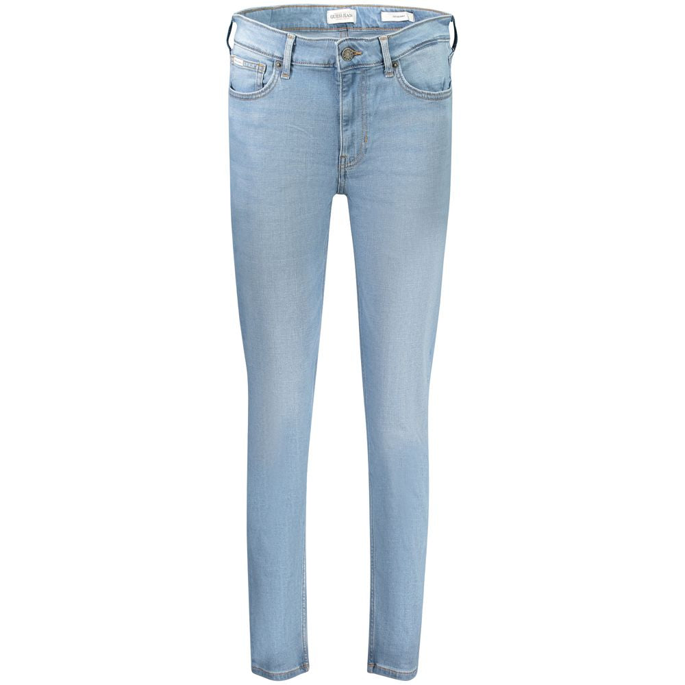 Guess Jeans Women's Blue Polyester Skinny Jeans