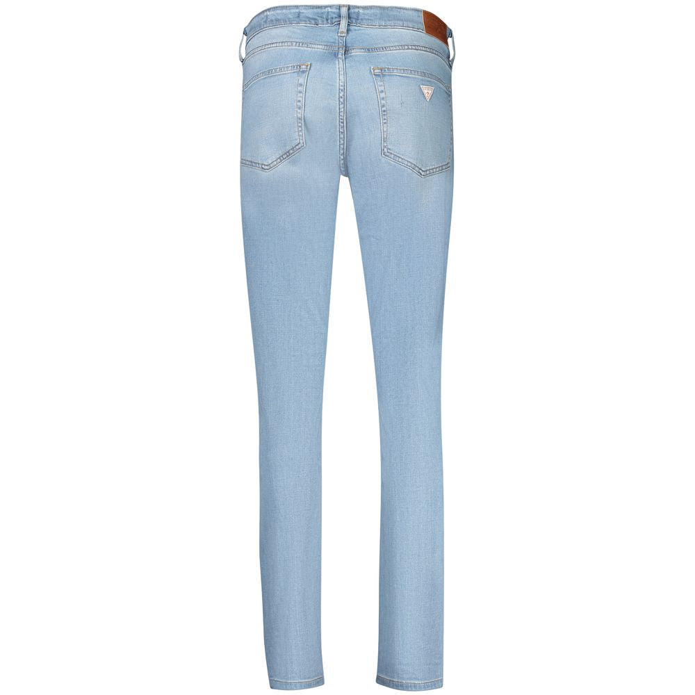 Guess Jeans Women's Blue Polyester Skinny Jeans