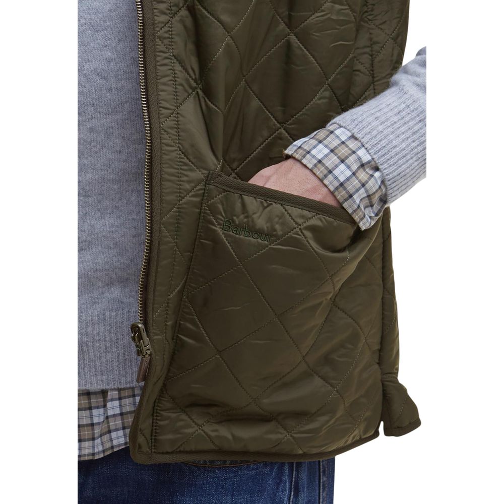 Barbour Men's Polarquilt Zip-In Liner Vest - Green - product image 2
