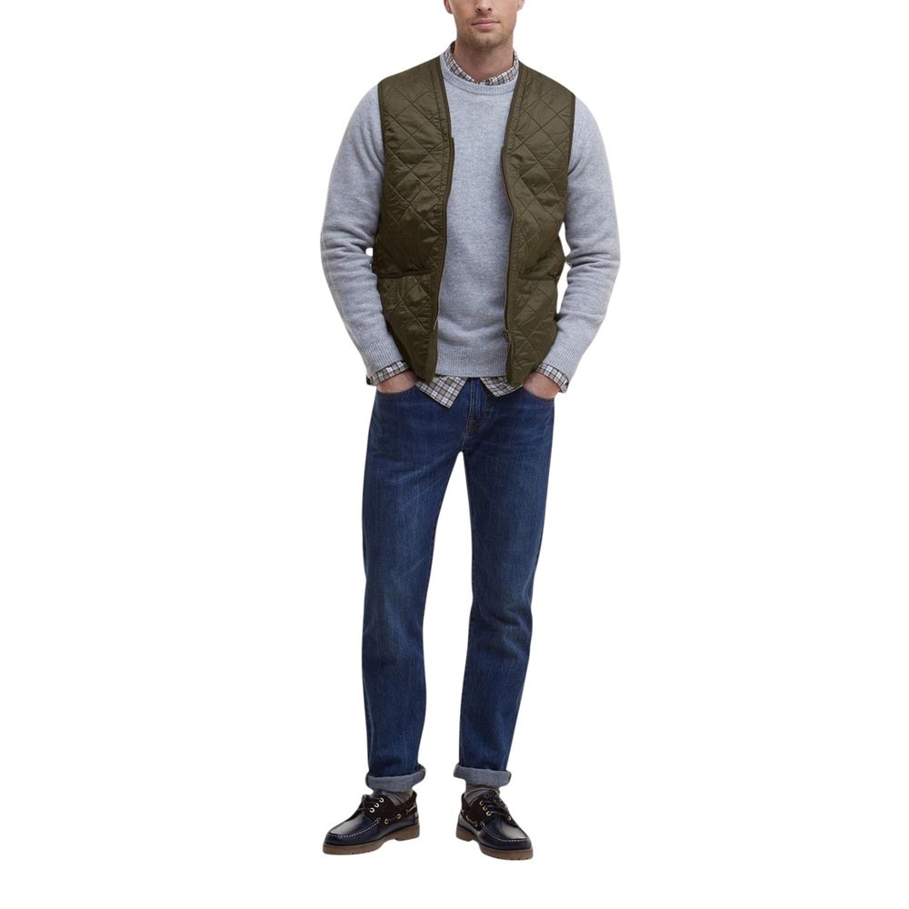 Barbour Men's Polarquilt Zip-In Liner Vest - Green - product image 4