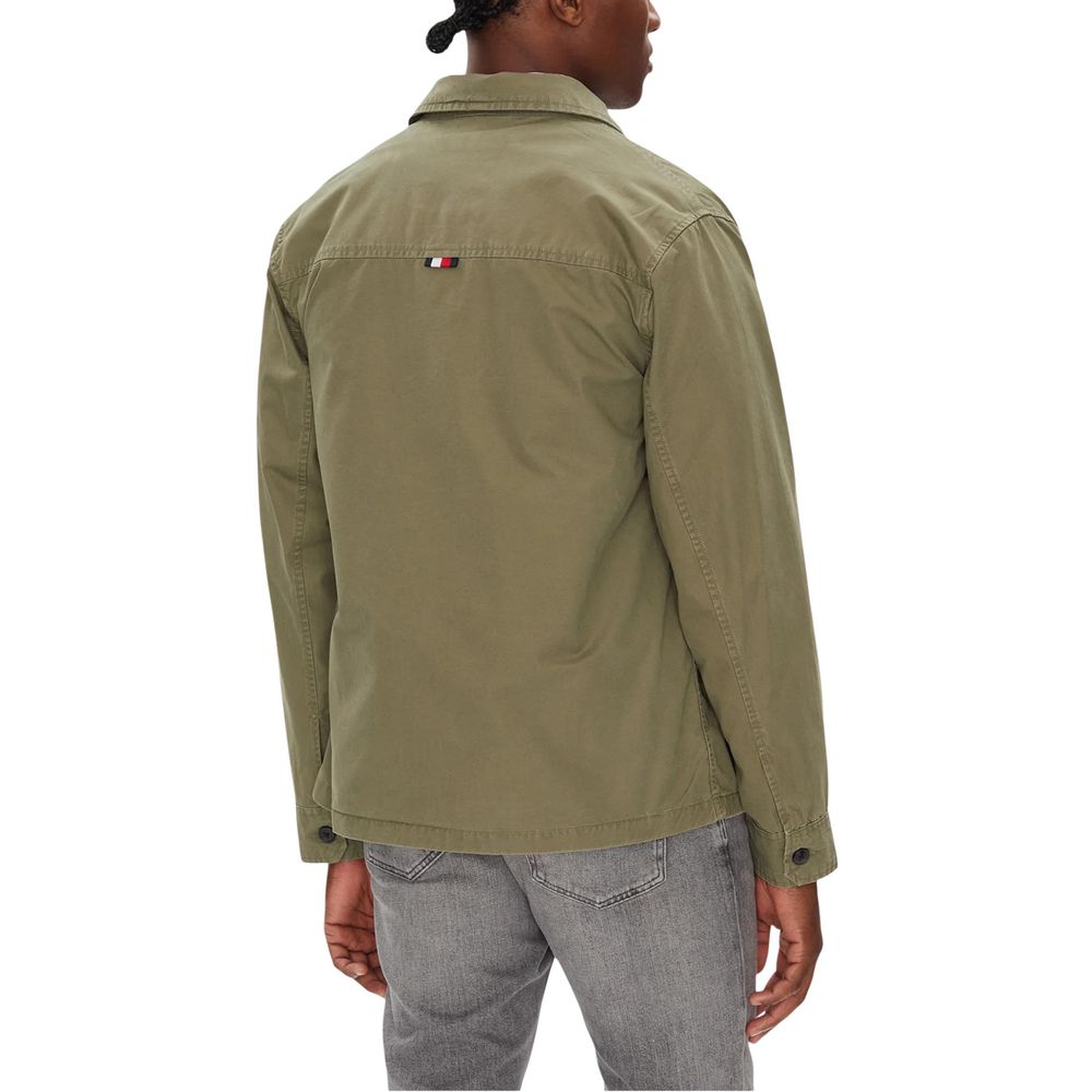 Tommy Hilfiger Men's Bicolor Cotton Coat