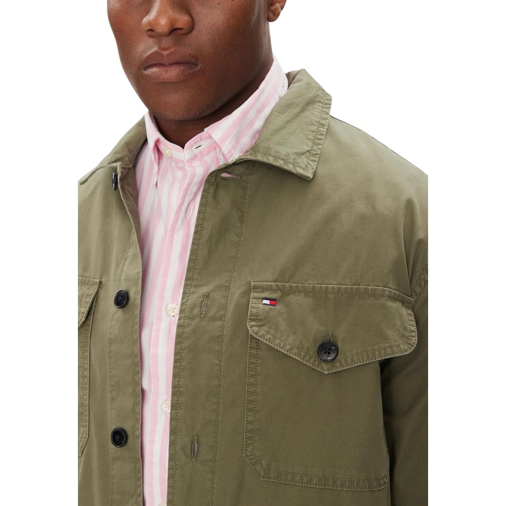 Tommy Hilfiger Men's Bicolor Cotton Coat