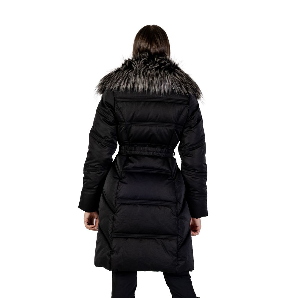 Guess Women's Black Cotton Coat