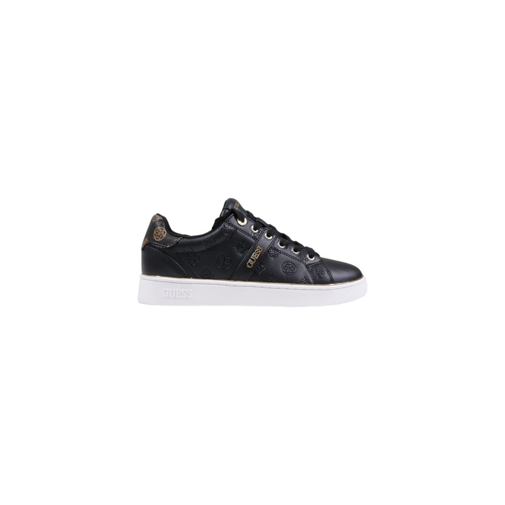 Guess Women's Black Polyethylene Low-Top Sneakers