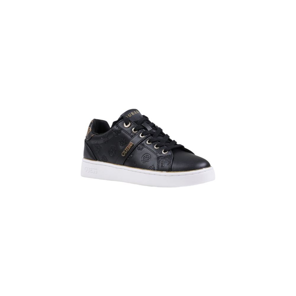 Guess Women's Black Polyethylene Low-Top Sneakers