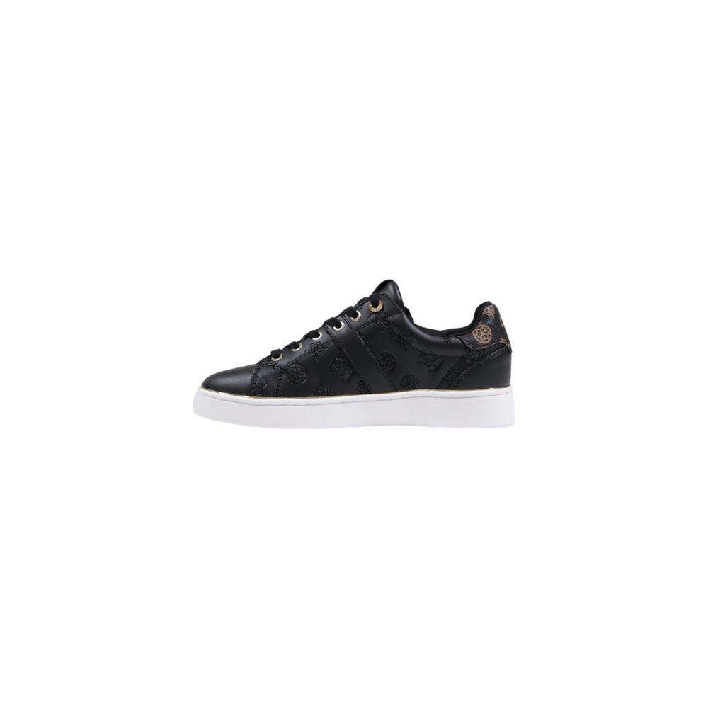 Guess Women's Black Polyethylene Low-Top Sneakers