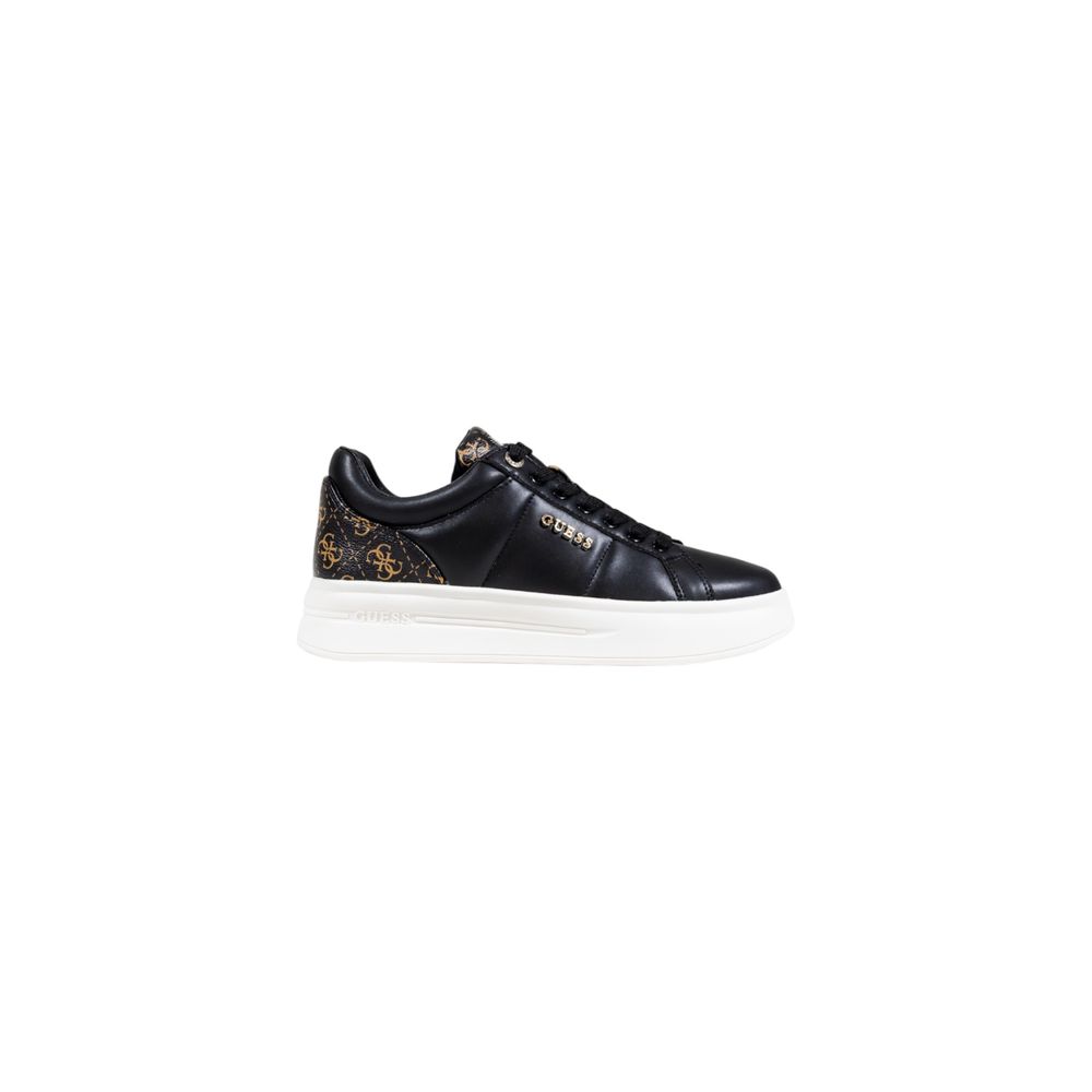 Bicolor Polyester Low Top Sneakers