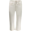 Guess Jeans Women's White Cotton High-Waisted Jeans
