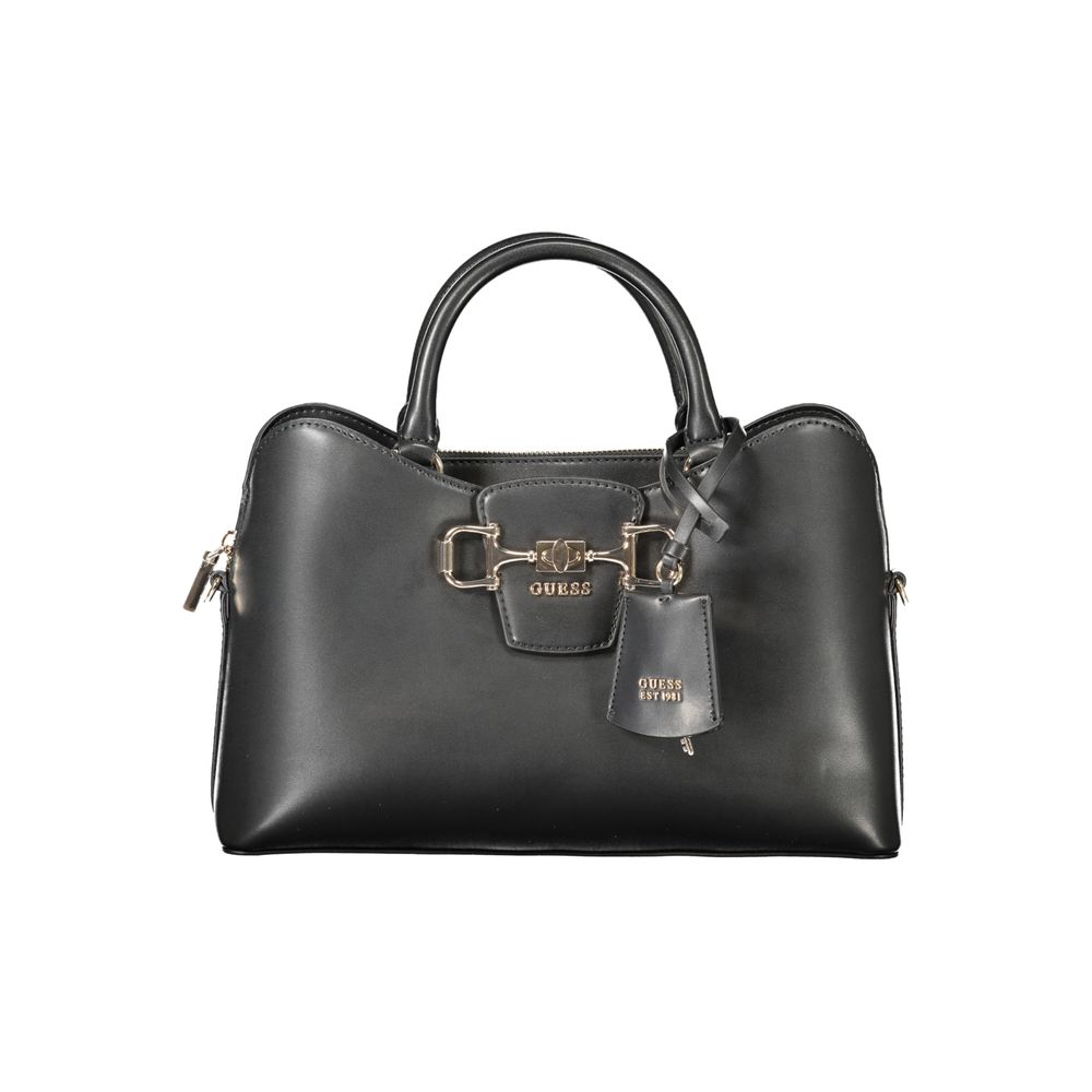Guess Jeans Women's Black Polyurethane Handbag