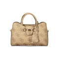 Guess Janie Logo Women's Beige Handbag