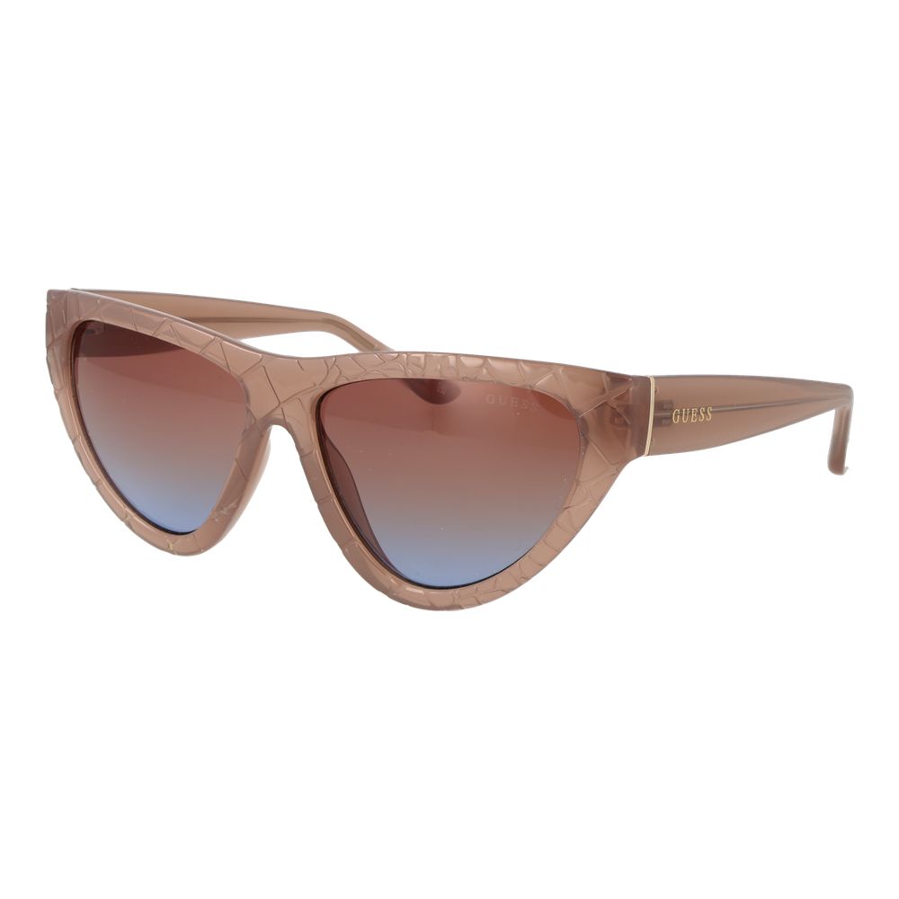 Guess GU00151 5757F Women's Beige Cat Eye Sunglasses
