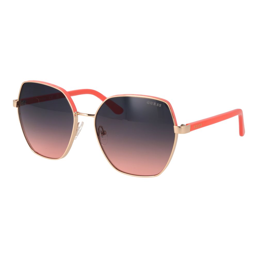 Guess GU00108 6074B Women's Gold Butterfly Sunglasses