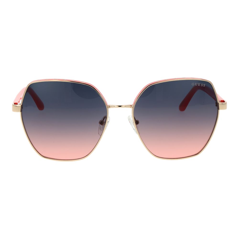 Guess GU00108 6074B Women's Gold Butterfly Sunglasses