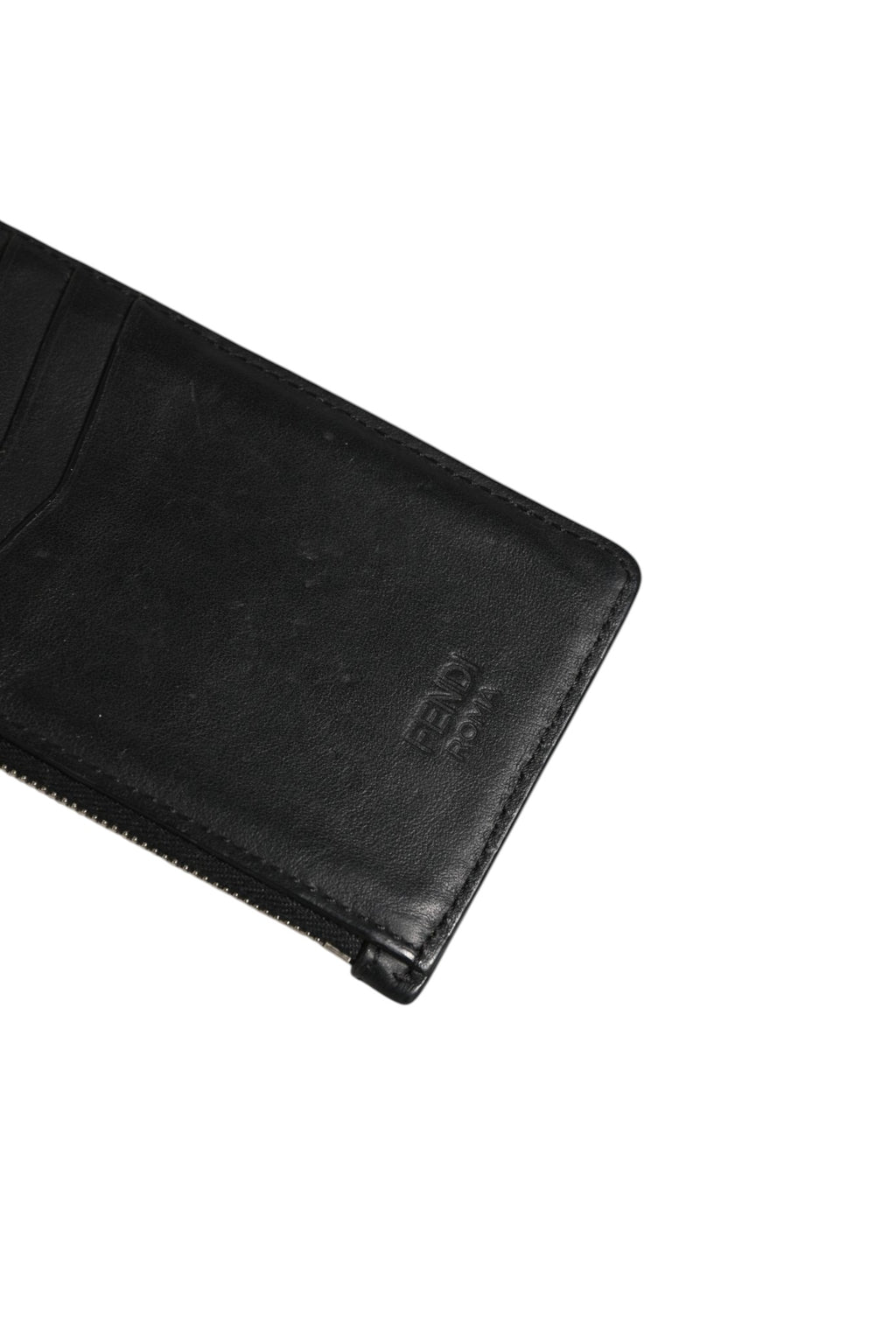 Fendi Women's Vitello Liberty Black Coin Pouch Key Case – Pre-Owned