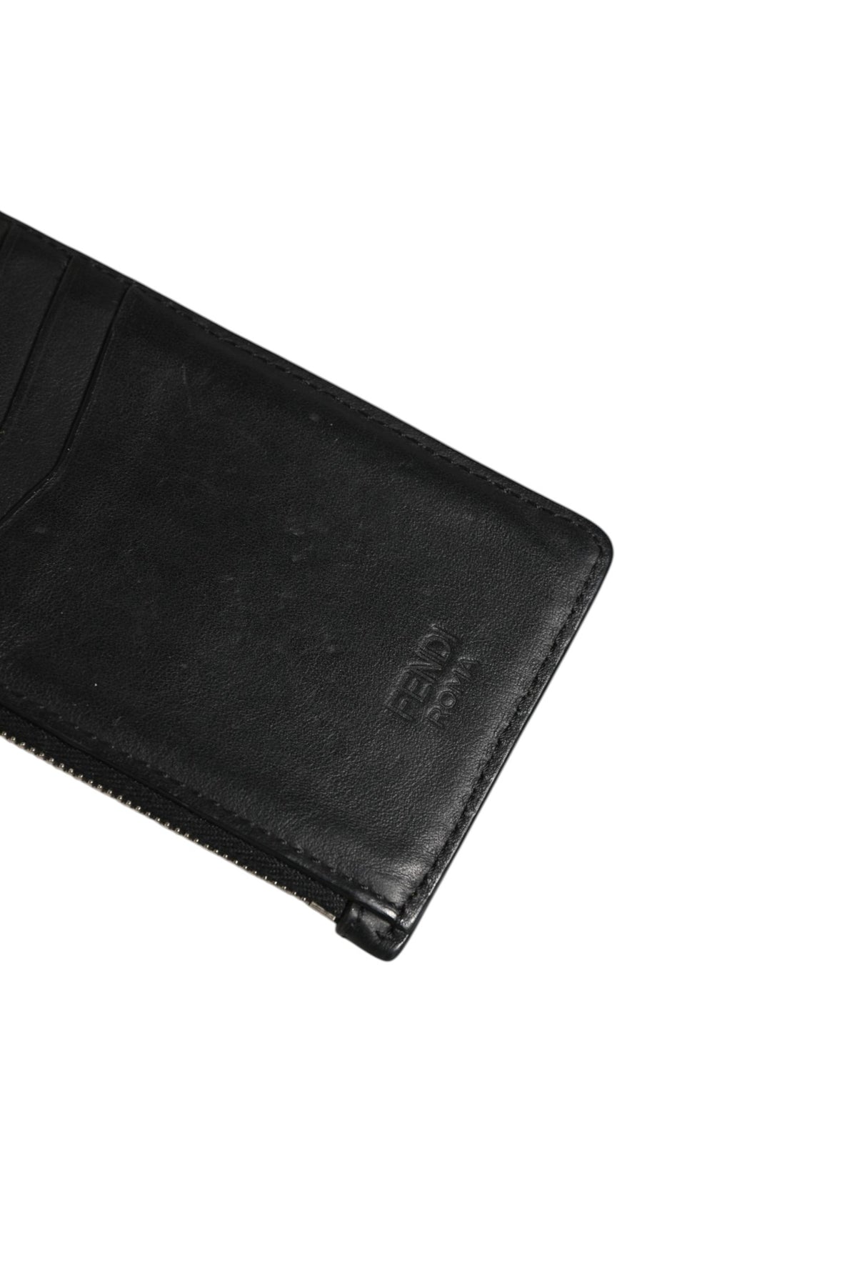 Fendi Women's Vitello Liberty Black Coin Pouch Key Case – Pre-Owned