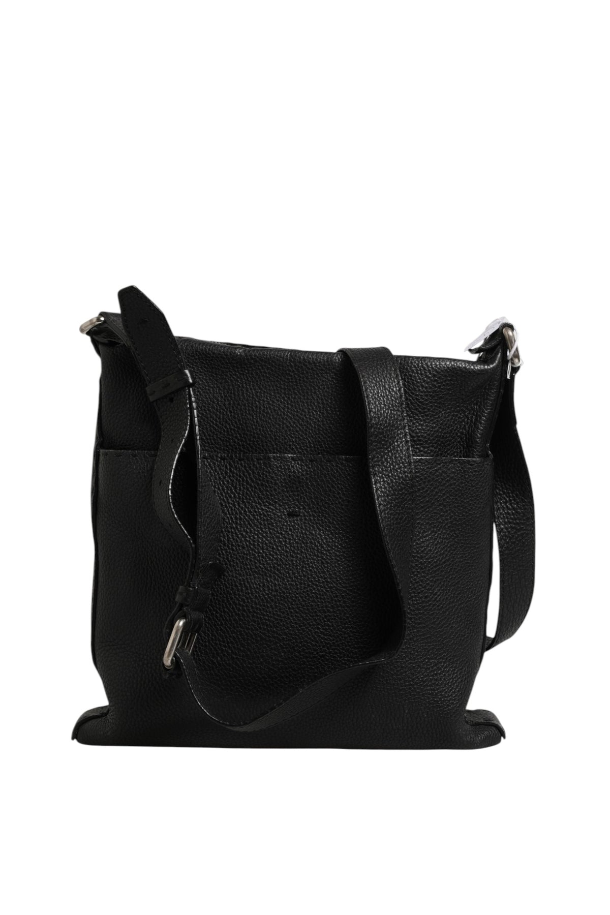 Fendi Women's Selleria Black Leather Crossbody Bag – Pre-Owned
