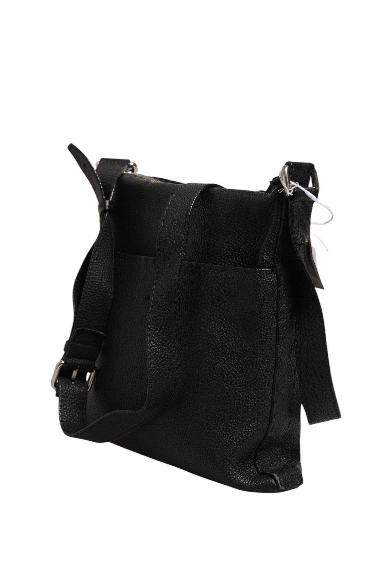 Fendi Women's Selleria Black Leather Crossbody Bag – Pre-Owned
