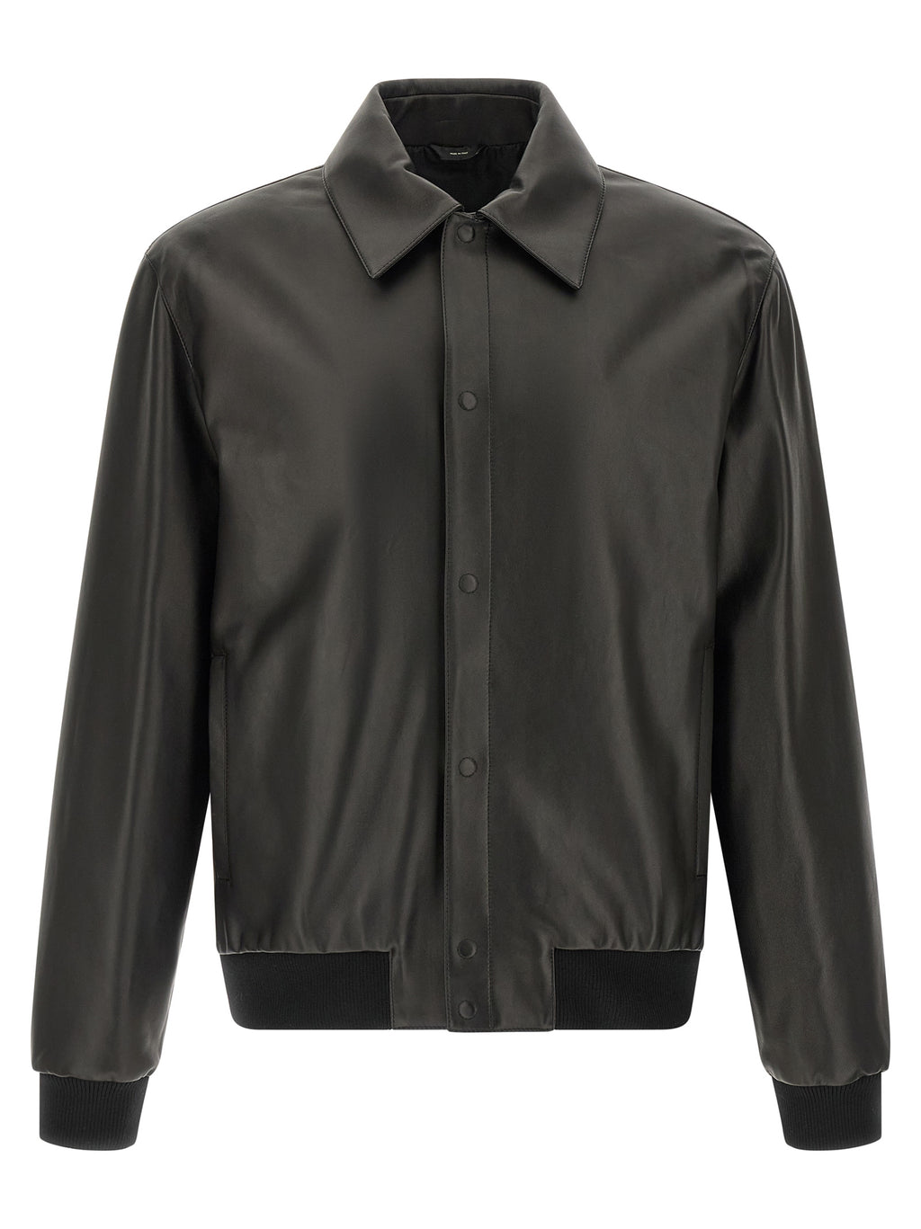 Fendi Men's Black Leather Jacket