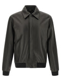 Fendi Men's Black Leather Jacket