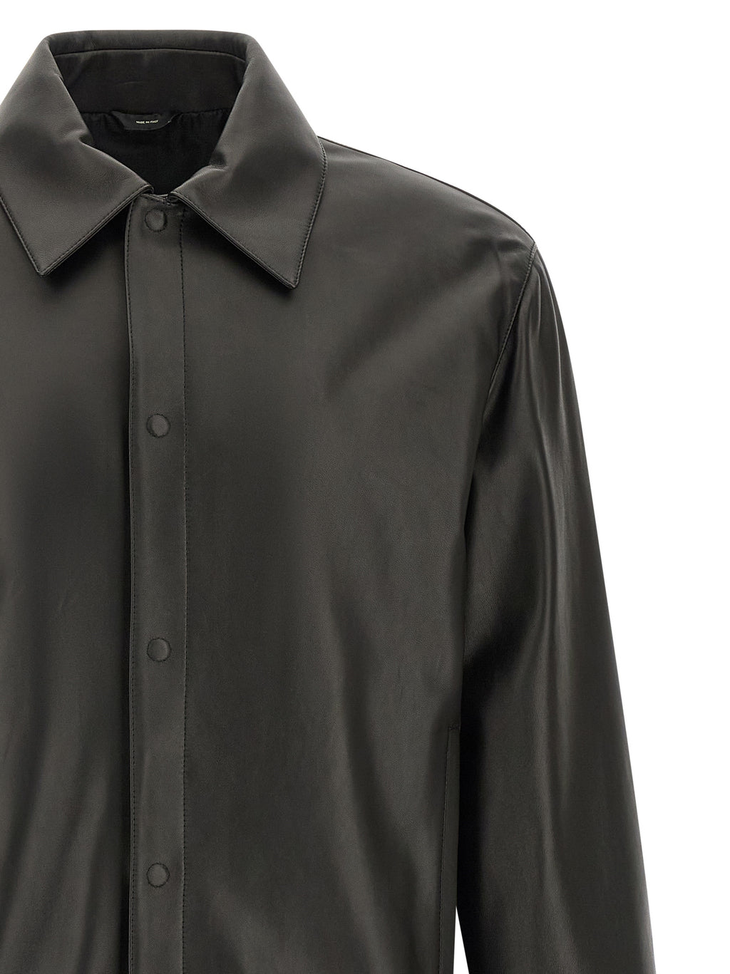 Fendi Men's Black Leather Jacket