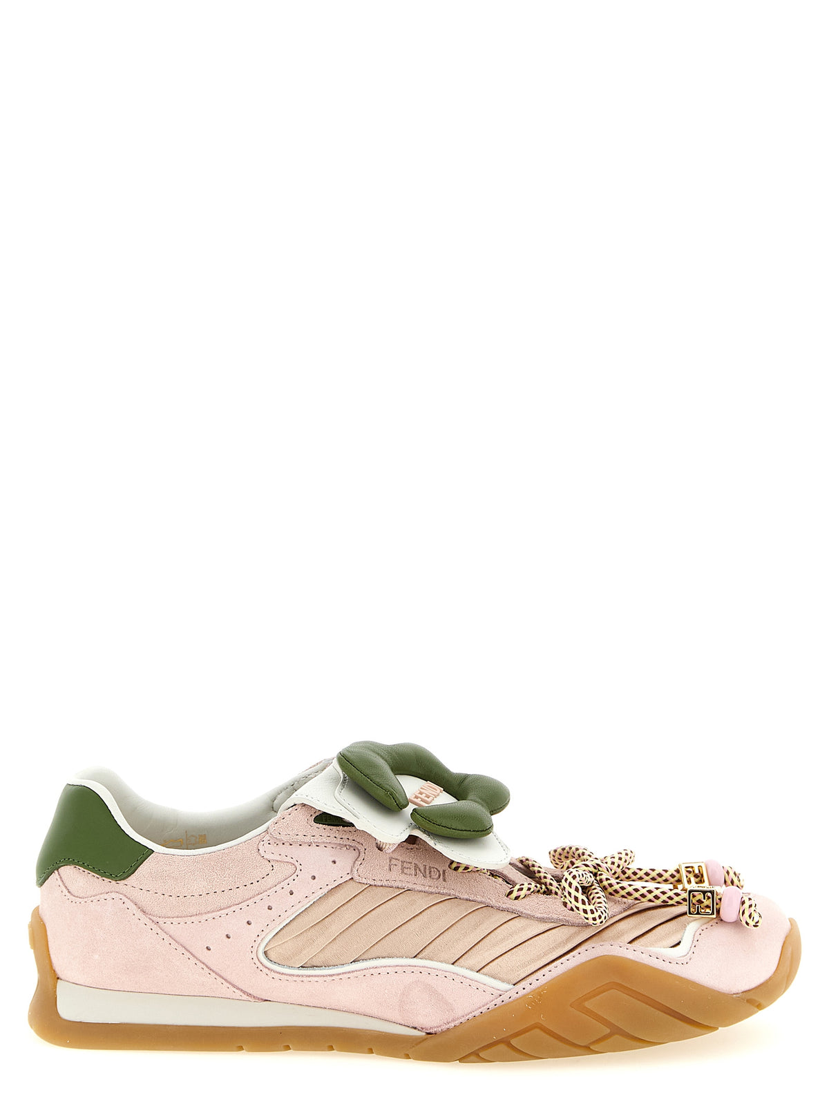 Fendi Women's Multicolor Calfskin Athletic Sneakers
